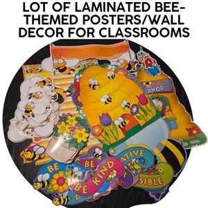Bundle Of Bee-Themed Classroom Wall Decor